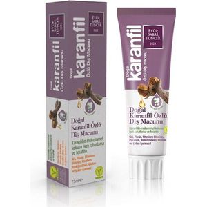 Eyüp Sabri Tuncer – 100% Plantaardige Kruidnagel Tandpasta – 90 ml – 100% Vegan – Glutenvrij