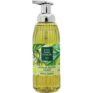 Eyüp Sabri Tuncer – Ayvalık Olijfbloesem met 100 % natuurlijke Olijfolie - Schuimzeep met pomp – 500 ML