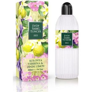 Eyüp Sabri Tuncer - Verbena & Verse Citroen - Eau de Cologne - 400 ml (Kolonya / Desinfectie / Aftershave)