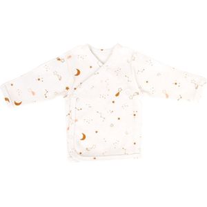 Sevibaby - Overslagtruitje - Off-White - Katoen - Galaxy-Print