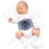 Sevibaby - Anti-Colic Warmte Riem - Grijs - Kersenpitten Vulling