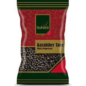 Buhara - Peper Zwart Heel - Karabiber Tane - Black Peppecorn - 50 gr