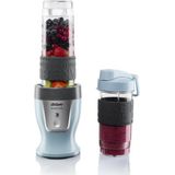 AR1032 Shake'N Take Personal Blender, BPA-frei, Tropfschutz-Trinkklappe, 570 ml und 400ml Hellblau - Arzum