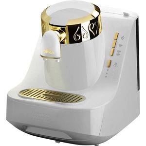 ARZUM OKKA OK008-B Volautomatische Turkse koffiemachine, 2 kopjes koffie, wit