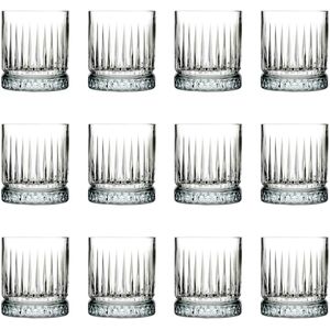 Whiskygläser, Whiskybecher - Elysia, 12er-Set, Stilvolle Gläser für Whisky & mehr, 210ml