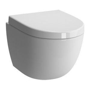 Wandcloset Zero Compact 49 Cm Met Soft-Close Zitting