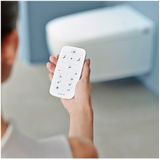 VitrA V-care 1.1 Basic Douchewc V-Care zonder spoelrand, hangende wc incl. kinderfunctie & ontkalkingsfunctie, bidetfunctie Douchetoilet afstandsbediening
