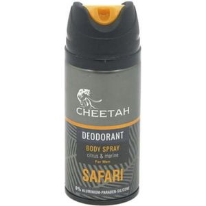 Cheetah - Deospray Safari - 150 ml - Deodorant