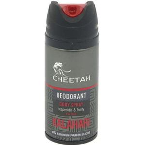 Cheetah - Kalahari - Deospray - 150 ml - Aluminiumvrij