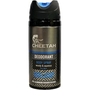 GB - Cheetah Deospray - Malawi - 150 ml - Houtachtig en Aquatisch