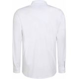 GABBIANO Gemêleerd Slim Fit Overhemd White