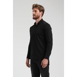 GABBIANO Slim Fit Overhemd Zwart