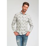 Gabbiano - Overhemd - Cactus Green - 97% Katoen 3% Lycra