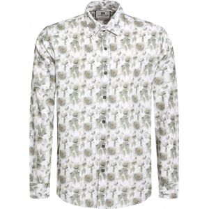 Gabbiano - Overhemd - Cactus Green - 97% Katoen 3% Lycra