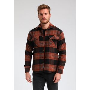 Gabbiano - Overshirt - Roestkleurig - Katoen/Acryl
