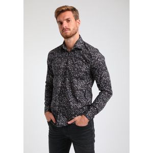 Gabbiano - Heren Overhemd - 333755 - Zwart
