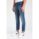 Gabbiano - Pacific - Heren Slim-fit Jeans - Mid Blue
