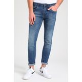 Gabbiano - Pacific - Heren Slim-fit Jeans - Mid Blue