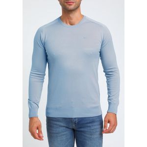 Gabbiano - Essential Knitted Trui - Navy - Mannen
