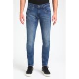 Gabbiano - Atlantic - Heren Regular Jeans - Mid Blue