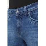 Gabbiano - Atlantic - Heren Regular Jeans - Mid Blue