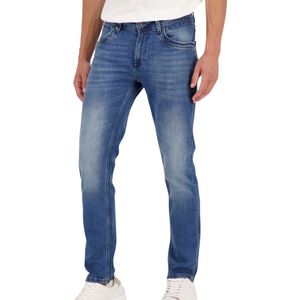 Gabbiano - Atlantic - Heren Regular Jeans - Mid Blue