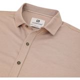 Gabbiano - Overhemd - Taupe - Katoenmix - Regular Fit