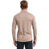 Gabbiano - Overhemd - Taupe - Katoenmix - Regular Fit