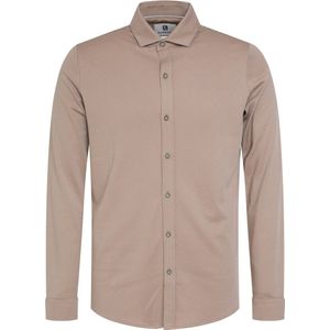 Gabbiano - Tone - Heren Overhemd - Taupe - 333510 - 4445