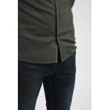 Overhemden - Donkergroen - 60% Katoen - 37% Polyester - 3% Elastaan