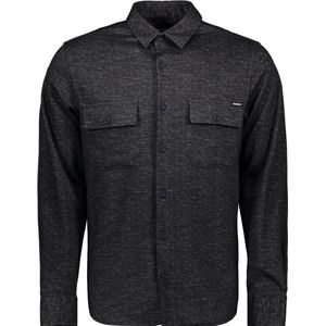 Only & Sons - Gemêleerd Overhemd - Korte Mouwen - Regular Fit - Linnen Mix