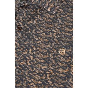 Gabbiano - Heren Overhemd - 334752 - 4412 Khaki Brown
