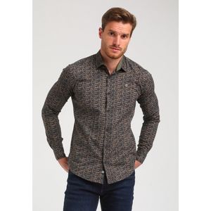 Gabbiano - 334752 - Overhemd - Khaki Brown