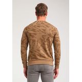 Gabbiano - Heren Sweater - 774770 - 4412 Khaki Brown