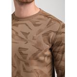 Gabbiano - Heren Sweater - 774770 - 4412 Khaki Brown