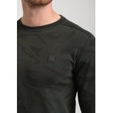 Gabbiano Trui Sweater Met Print 774770 502 Army Mannen Maat - S