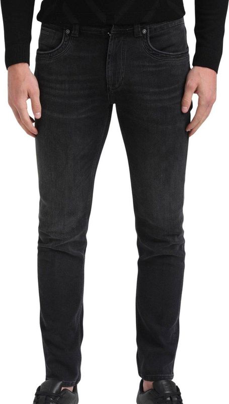 Gabbiano - Atlantic - Heren Regular Jeans - Black Used