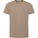 Gabbiano T-shirt Premium T Shirt Met Stretch 152713 4445 Taupe Mannen