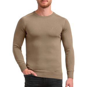 Gabbiano - Essential Knitted Sweater - Donkergroen - Heren