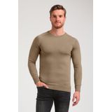 Gabbiano - Essential Knitted Sweater - Donkergroen - Heren