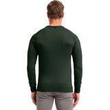 Gabbiano - Essential Knitted Sweater - Donkergroen - Heren