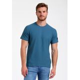 Gabbiano - Shirt - Petrol - 100% Katoen - Jacquard