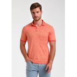 Gabbiano - Slub Katoenen Polo - All-Over Print - Katoen - Casual
