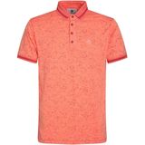 Gabbiano - Slub Katoenen Polo - All-Over Print - Katoen - Casual