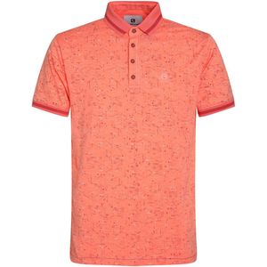 Gabbiano - Slub Katoenen Polo - All-Over Print - Katoen - Casual