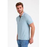 Gabbiano - Polo - Lichtblauw - Regular Fit