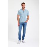 Gabbiano - Polo - Lichtblauw - Regular Fit