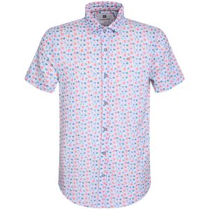 Gabbiano - Ecru Dessin Overhemd - Ecru - 80% Katoen 20% Polyester