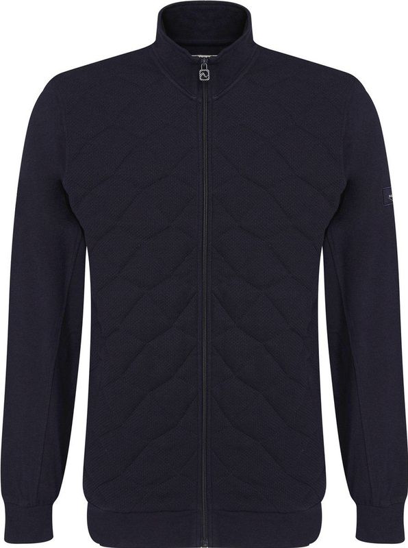 Gabbiano Vest Gestructureerd Vest 425547 301 Navy Mannen Maat - 3XL