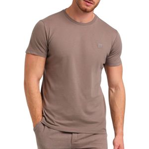 Gabbiano Men - T-shirt - Taupe - Katoen